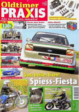 Deckblatt Oldtimer Praxis (07/2021)